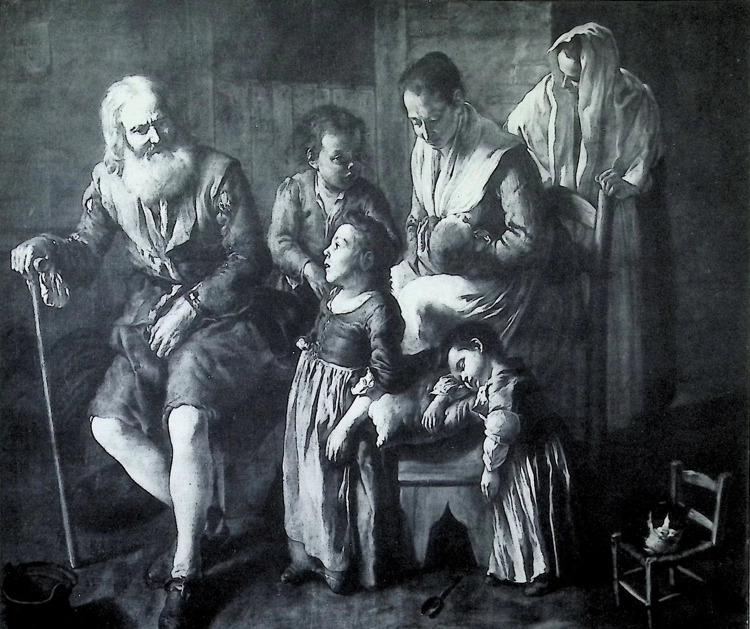 Giacomo Ceruti, il Pitocchetto - 369, Una famiglia di contadini